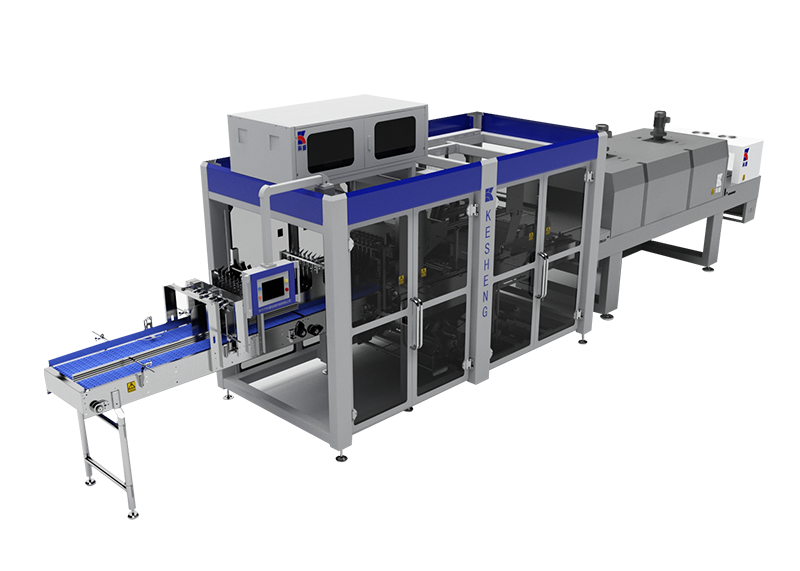 High speed automatic film wrapping packaging machine